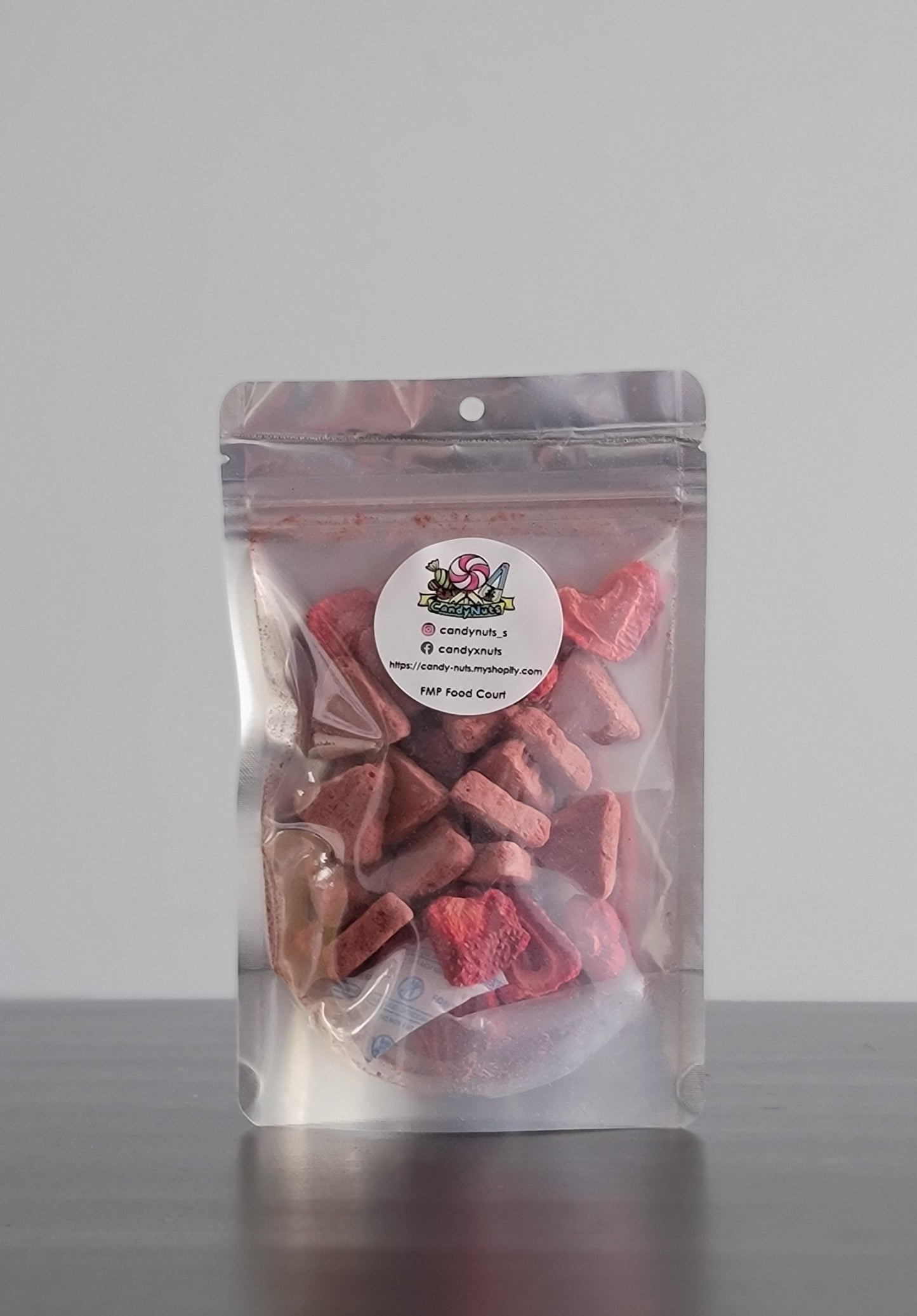 Freeze Dried Strawberry Mix Smoothie Bites 士多啤梨香蕉冰沙脆(含士多啤梨脆片)